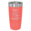 Coral Insulated Ringneck Tumbler with Slider Lid 20 oz.