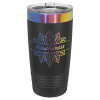 Black/Prism ION Plated Ringneck Tumbler with Slider Lid 20 oz.