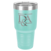 Teal Ringneck Vacuum Insulated Tumbler with Clear Lid 30 oz.