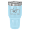 Light Blue Insulated Ringneck Tumbler with Slider Lid 30 oz.