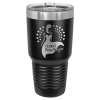 Black Insulated Ringneck Tumbler with Slider Lid and Silver Ring 30 oz.