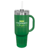 Green Travel Mug with Handle