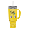 Yellow Travel Mug with Handle