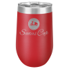 Red Vacuum Insulated Stemless Tumbler with Lid 16 oz.