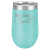 Teal Vacuum Insulated Stemless Tumbler with Lid 16 oz.