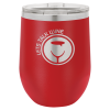 Red Vacuum Insulated Stemless Tumbler with Lid 12 oz.