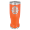 Orange 14 oz. Pilsner w/Clear Lid