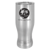 Stainless 20 oz Pilsner with Clear Lid
