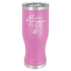 Light Purple 20 oz Pilsner with Clear Lid