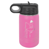 Pink Water Bottle 12 oz.