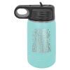 Teal Water Bottle 12 oz.
