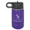 Purple Water Bottle 12 oz.