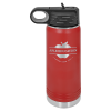Red Water Bottle 20 oz.