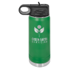 Green Water Bottle 20 oz.