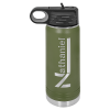 Olive Green Water Bottle 20 oz.