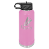 Light Purple Water Bottle 32 oz.