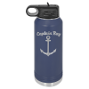 Navy Blue Water Bottle 32 oz.