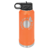 Orange Water Bottle 32 oz.