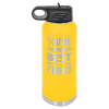 Yellow Water Bottle 32 oz.