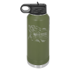 Olive Green Water Bottle 32 oz.