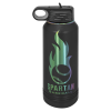 Black/Prism ION Plated Water Bottle 32 oz.