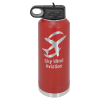 Red Water Bottle 40 oz.