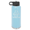 Light Blue Water Bottle 40 oz.