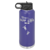 Purple Water Bottle 40 oz.