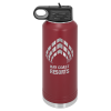 Maroon Water Bottle 40 oz.