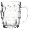 20 oz. Beer Mug with Oval Engraving Area and Handle