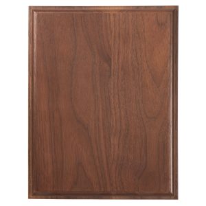 Engraved Premium Walnut Step Edge Plaque