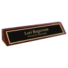 10 1/2" Rosewood Piano Finish Desk Wedge