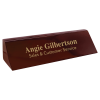8 1/2" Rosewood Piano Finish Desk Wedge