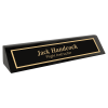 10 1/2" Black Piano Finish Desk Wedge