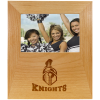 Red Alder 4"x 6" Picture Frame with 4 1/2" x 8" Engraving Area