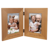 Red Alder Dual Picture Frame (Frame Only Alder Plate Sold Separately) 5" x 7"