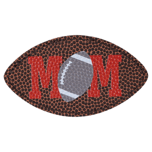Custom Shaped Leatherette Patch With Adhesive