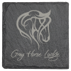 4" x 4" Square Slate Coaster