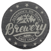 4" Round Slate Coaster