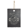 13 3/4" x 9 3/4" Rectangle Slate Cutting Board with Hanger String
