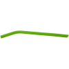 10" Green Large Silicone Straw