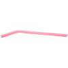 10" Pink Large Silicone Straw