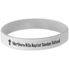 3 3/4" White/Black Bracelet
