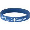 4 1/8" Blue/White Bracelet