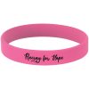 4 1/8" Pink/Black Bracelet