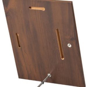 Engraved Oss Value Cherry Finish Plaque With Pin
