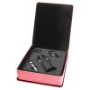 Pink Leatherette 3 Piece Wine Tool Gift Set
