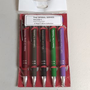 Pen Set - Spiral V1 - 5Pk