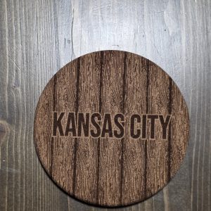 Cork Coaster Set — Kansas City (4-Pack)
