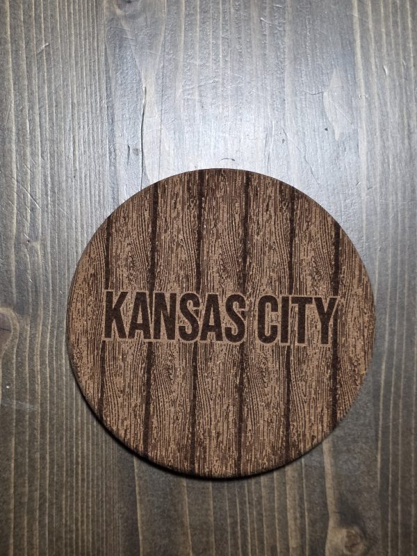 Cork Coaster Set — Kansas City (4-Pack)